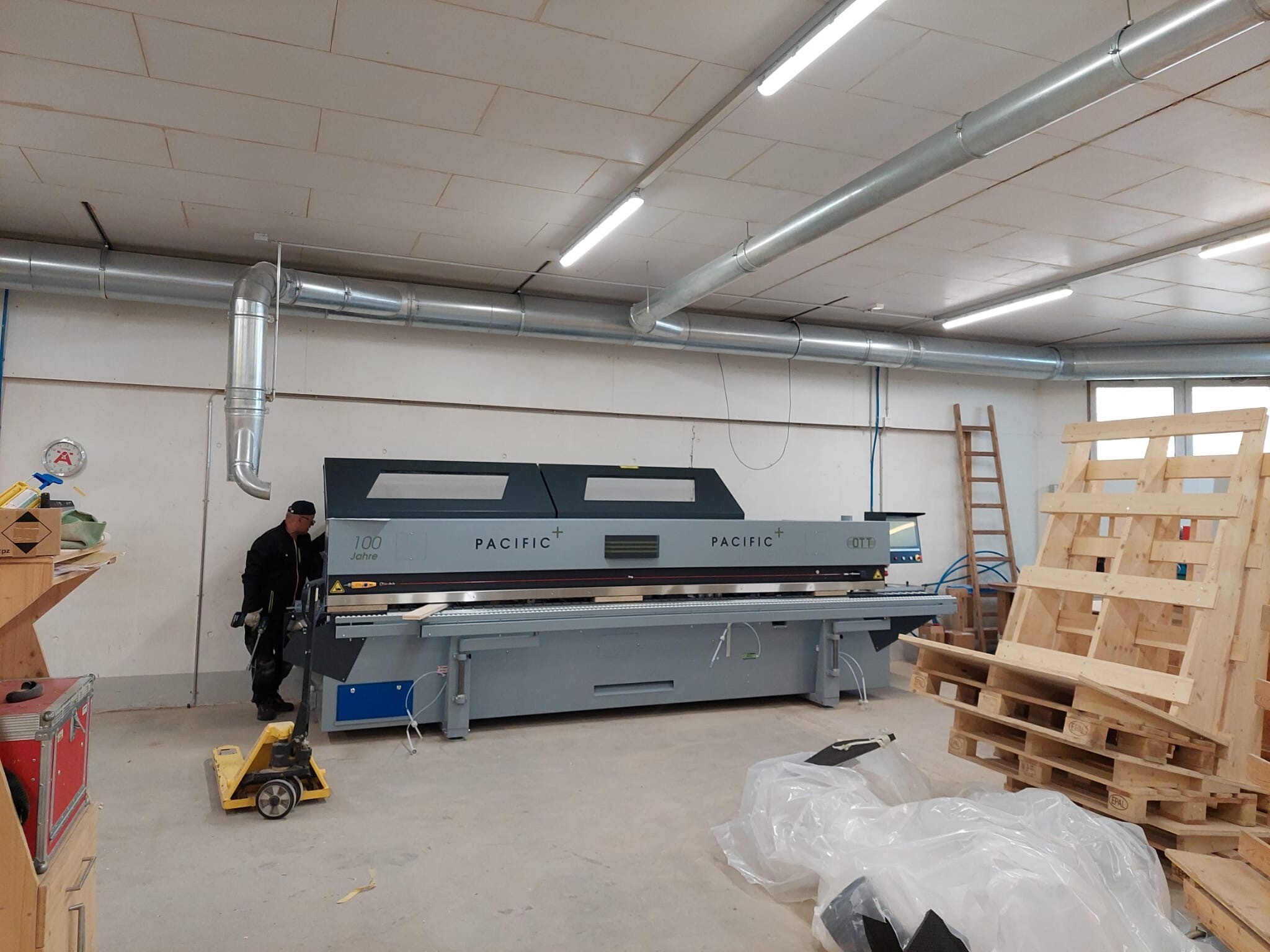 Ott Pacific-P - Unsere neue Kantenanlage