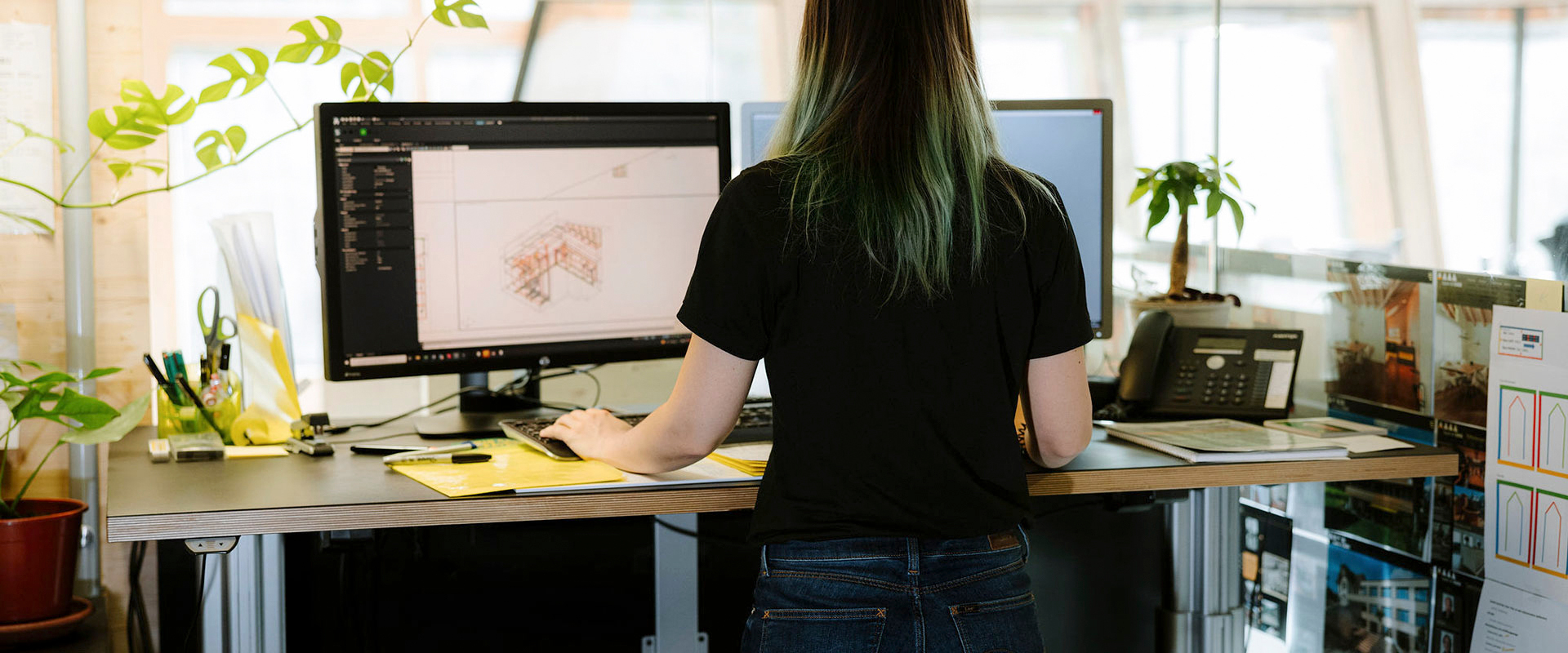 Ergonomische Bürotische