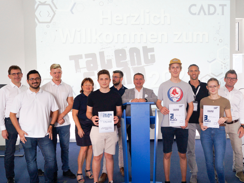 2. Platz im Talent Camp