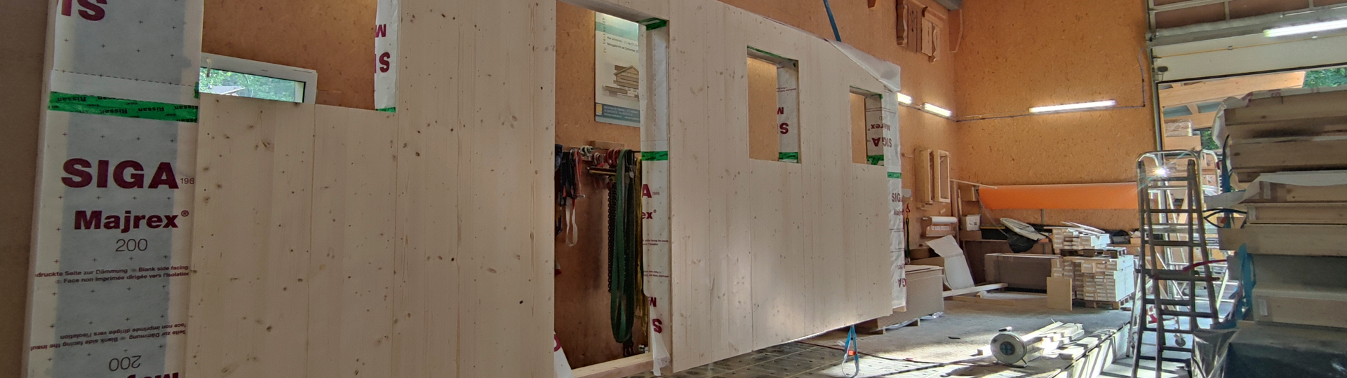 Produktion f&uuml;r Doldenhornh&uuml;tte demn&auml;chst abgeschlossen - Holzbau Burn AG